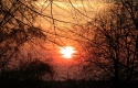 April sunset